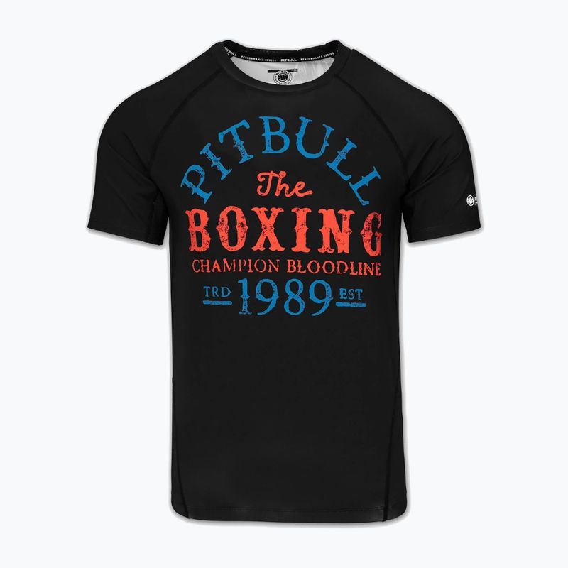 Rashguard Langarmshirt für Herren Pitbull Champion Bloodline Rashguard black 5