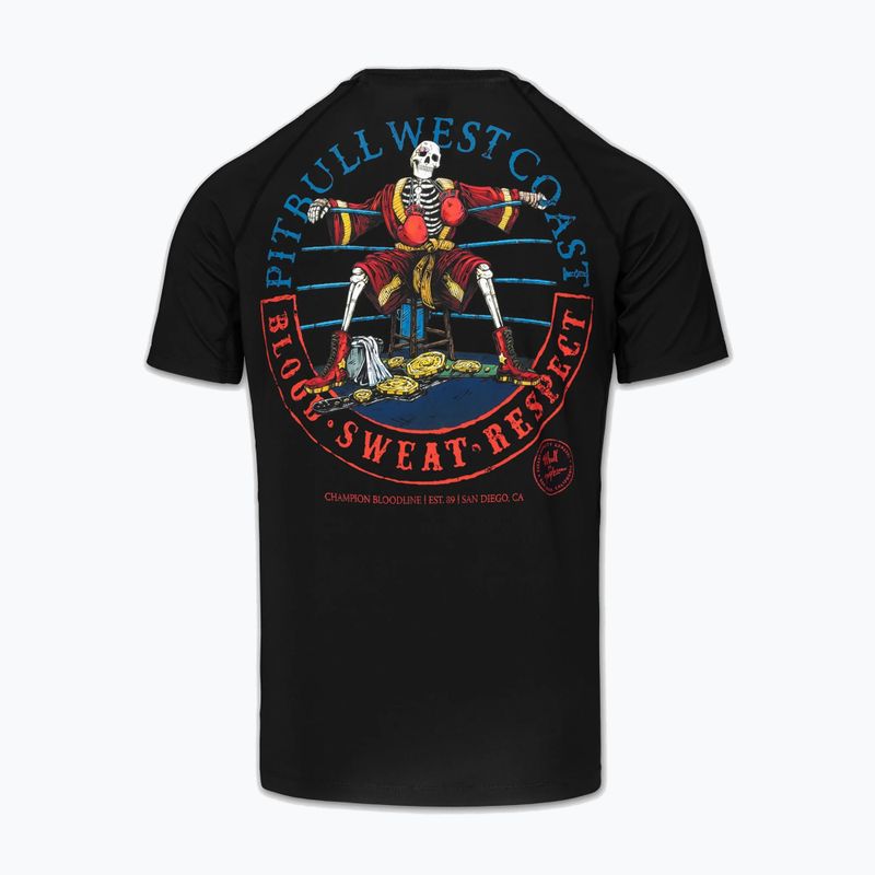 Rashguard Langarmshirt für Herren Pitbull Champion Bloodline Rashguard black 6