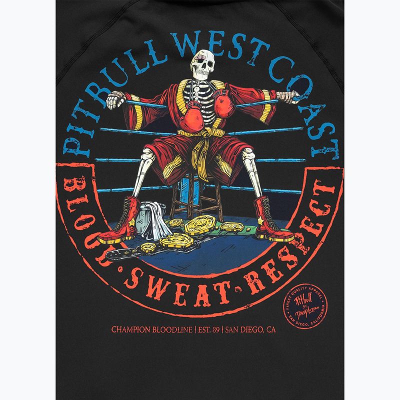 Rashguard Langarmshirt für Herren Pitbull Champion Bloodline Rashguard black 9