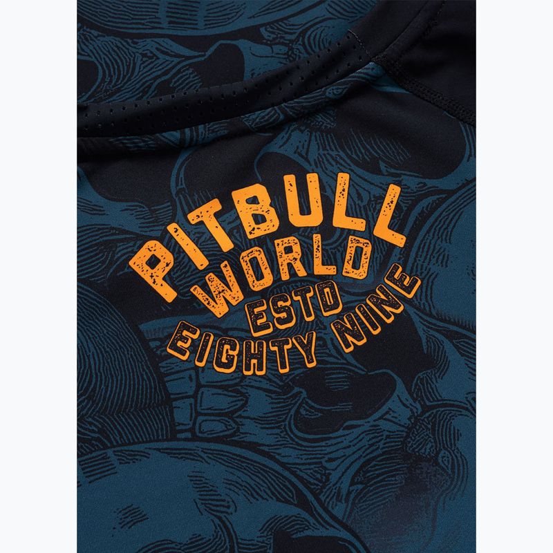 Rashguard Langarmshirt für Herren Pitbull Guardian Angel Rashguard black 7