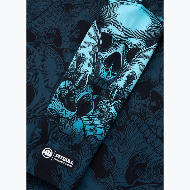 Rashguard Langarmshirt für Herren Pitbull Guardian Angel Rashguard black 8