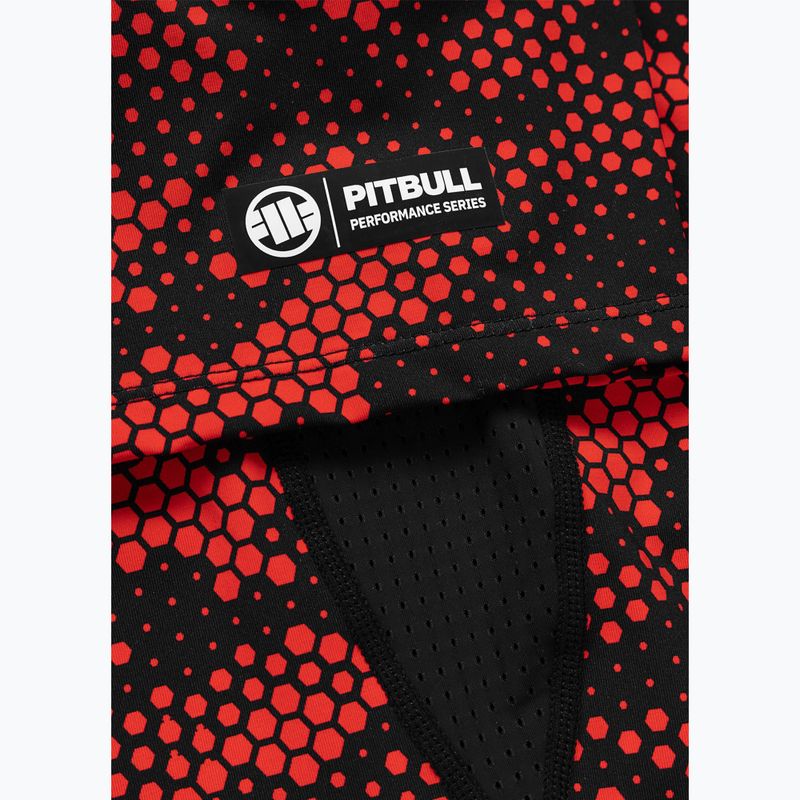 Herren-Rashguard Pitbull Hex Camo Hilltop Rashguard red 8