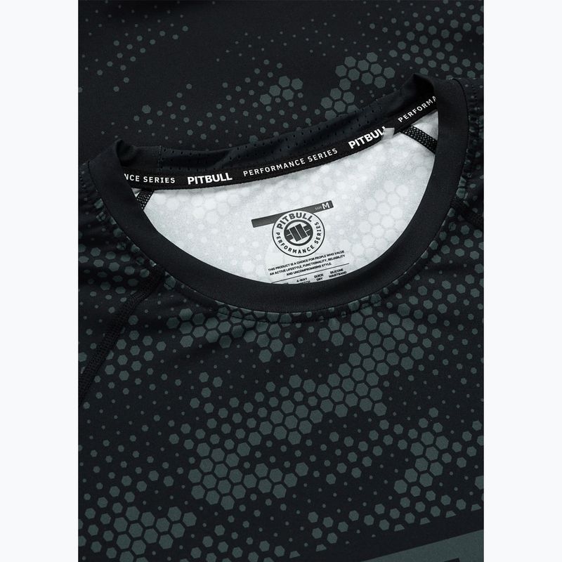 Herren-Rashguard Pitbull Hex Camo Hilltop Rashguard olive 5