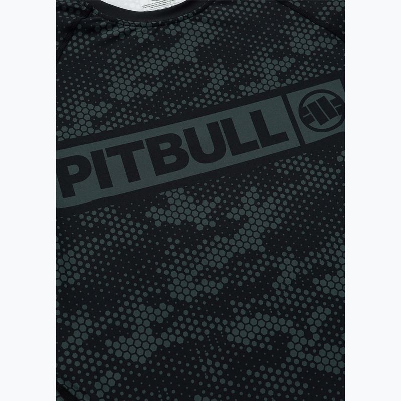 Herren-Rashguard Pitbull Hex Camo Hilltop Rashguard olive 6