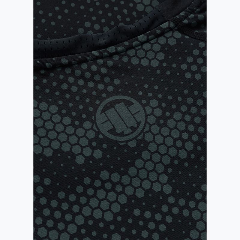Herren-Rashguard Pitbull Hex Camo Hilltop Rashguard olive 7