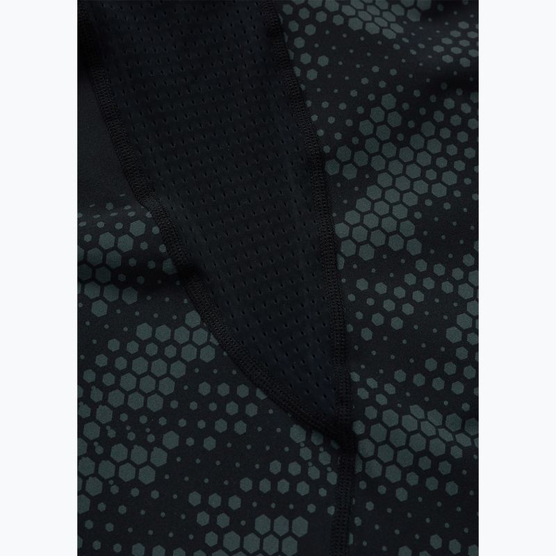 Herren-Rashguard Pitbull Hex Camo Hilltop Rashguard olive 9