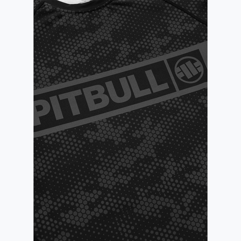 Herren-Rashguard Pitbull Hex Camo Hilltop Rashguard black 6
