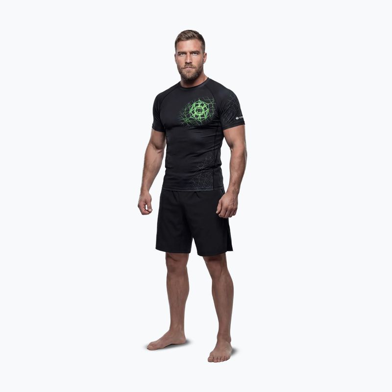 Herren-Rashguard Pitbull Ray Rashguard fluo green 2