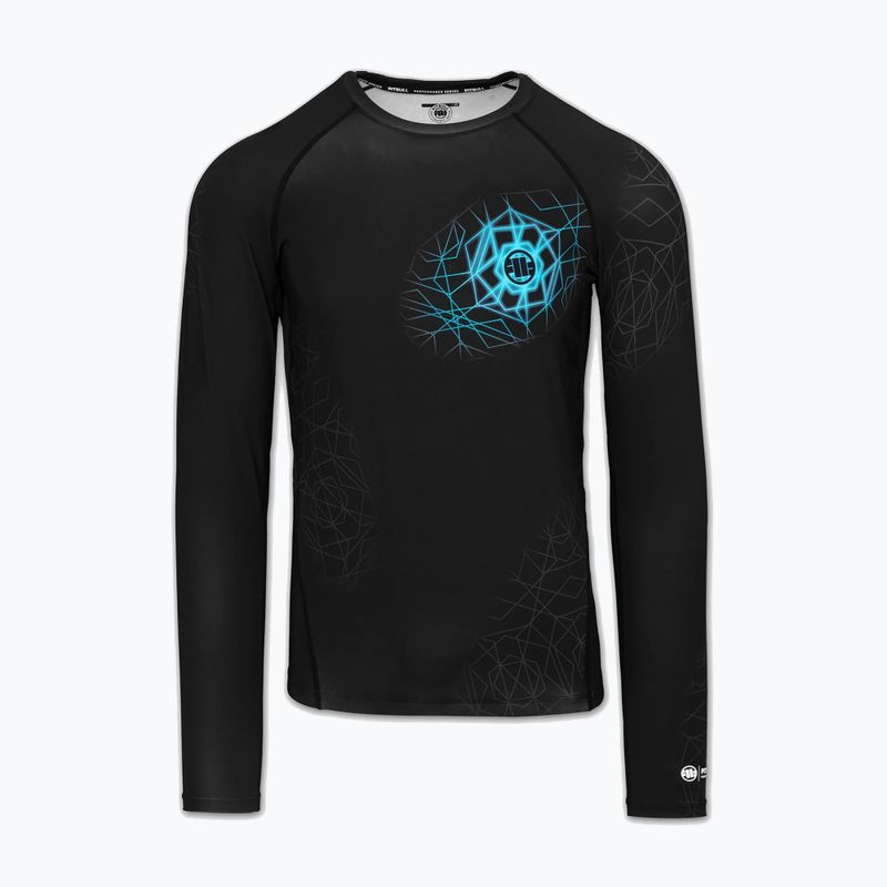 Rashguard Langarmshirt für Herren Pitbull Ray Rashguard sky blue 3