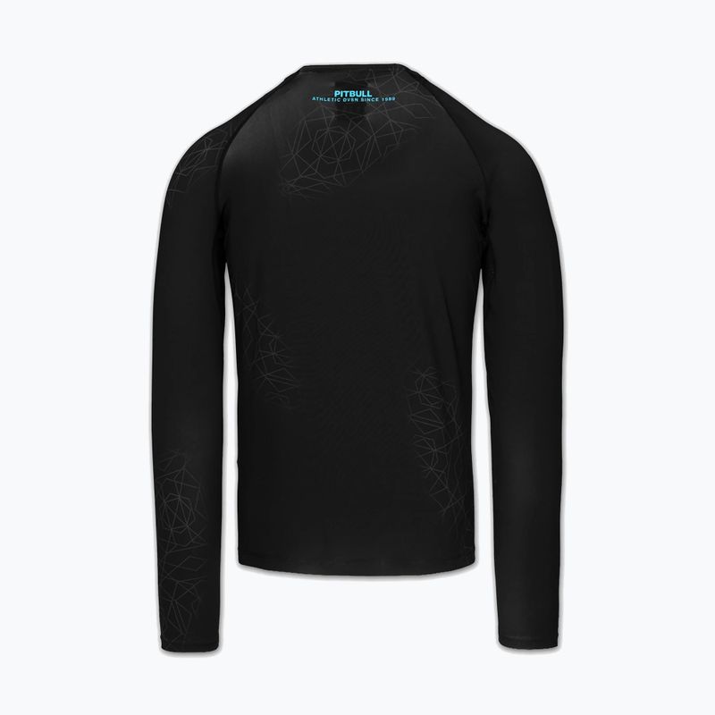 Rashguard Langarmshirt für Herren Pitbull Ray Rashguard sky blue 4