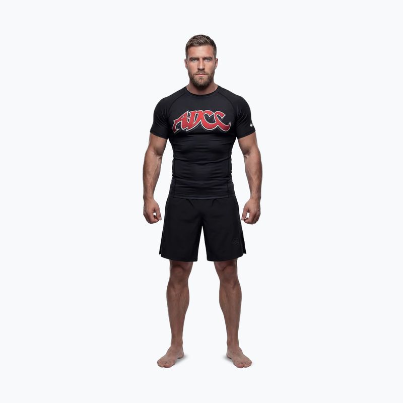 Herren-Rashguard Pitbull ADCC Rashguard black 2