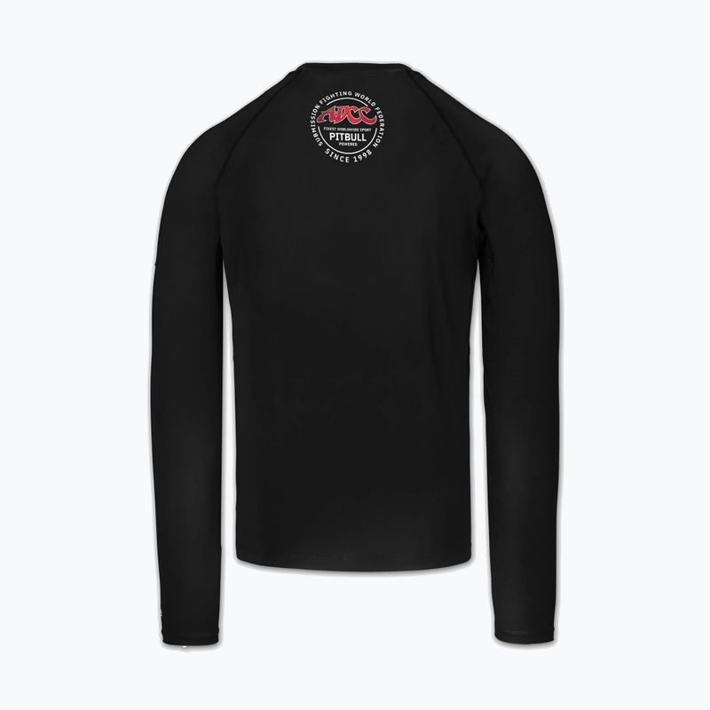 Rashguard Langarmshirt für Herren Pitbull ADCC Rashguard black 4