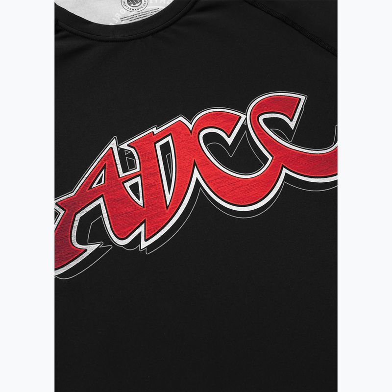 Rashguard Langarmshirt für Herren Pitbull ADCC Rashguard black 6