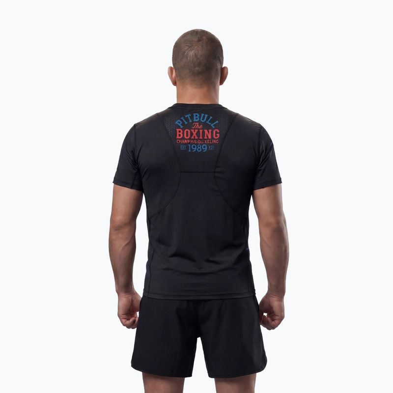 Herren-Shirt Pitbull Mesh Champion Bloodline black 4