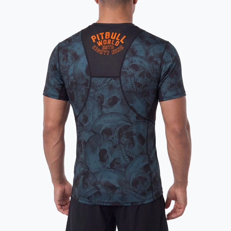 Herren-Shirt Pitbull Mesh Guardian Angel black 3