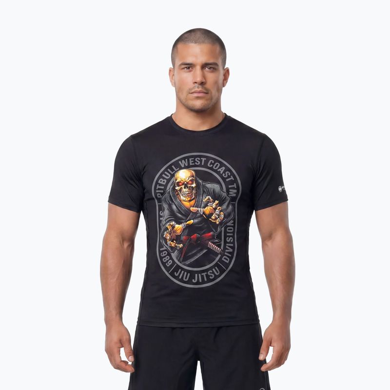 Herren-Shirt Pitbull Mesh Jiu Jitsu black