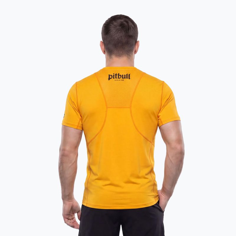 Herren-Shirt Pitbull Palms mesh yellow logo 3