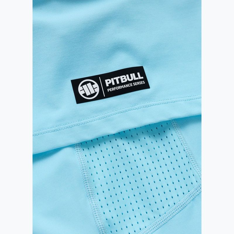 Herren-Shirt Pitbull Palms mesh light blue logo 8
