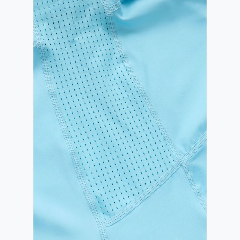 Herren-Shirt Pitbull Palms mesh light blue logo 9