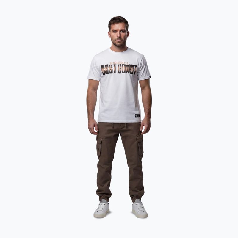Herren-Shirt Pitbull Best Coast white 2