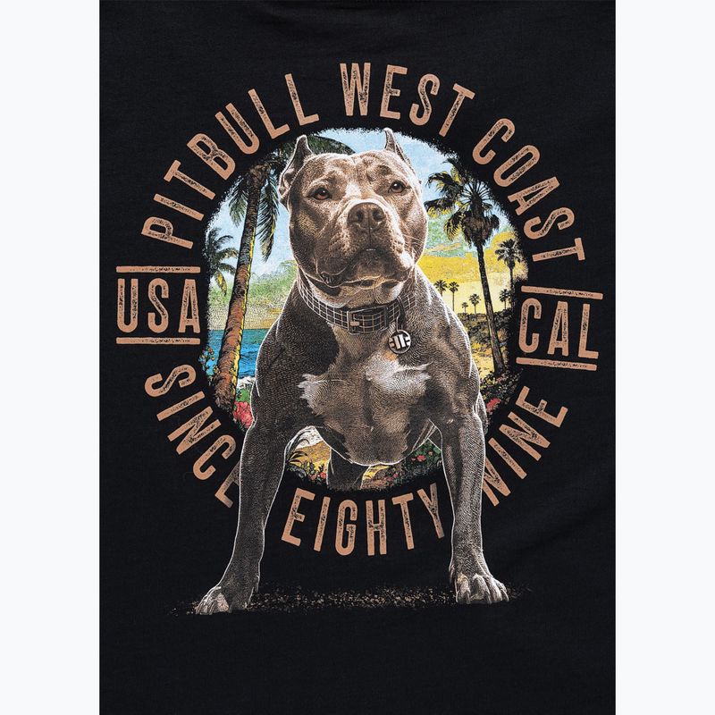 Damen-T-Shirt Pitbull Beach Girl black 10