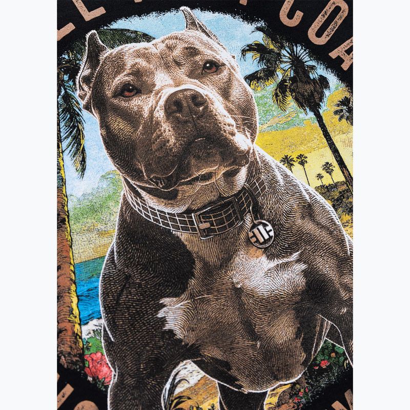 Damen-T-Shirt Pitbull Beach Girl black 11