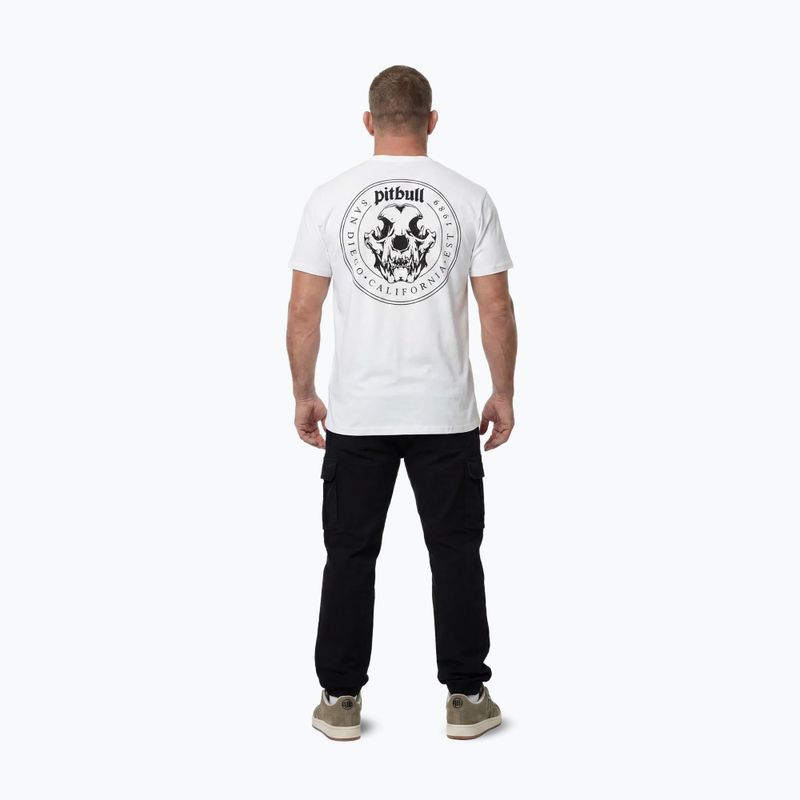 Herren-Shirt Pitbull O'Side Skull white 3