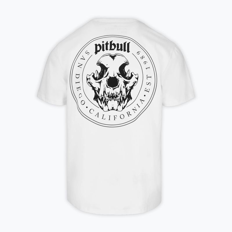 Herren-Shirt Pitbull O'Side Skull white 6