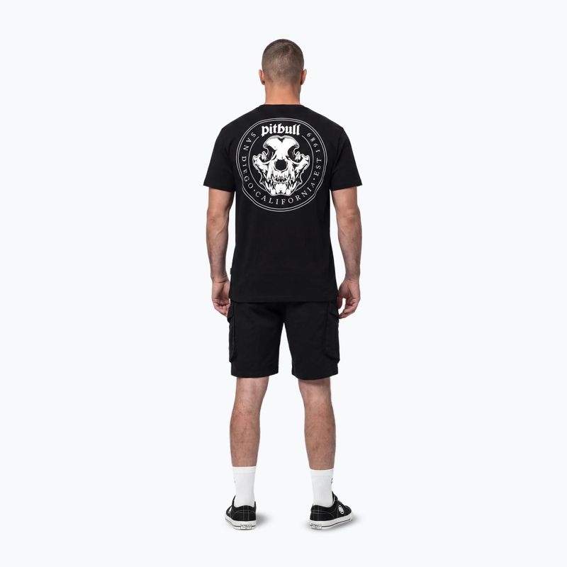 Herren-Shirt Pitbull O'Side Skull black 3