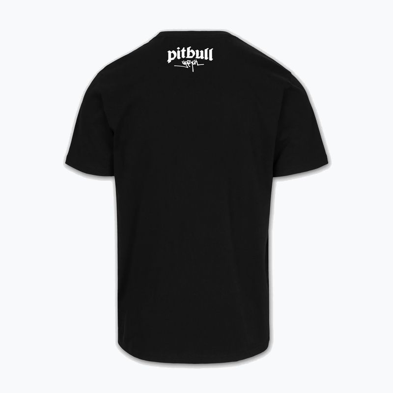 Herren-Shirt Pitbull Esqueleto black 4