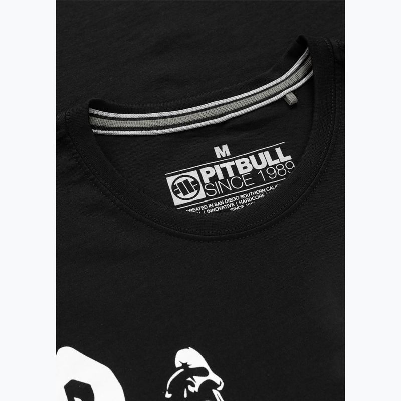 Herren-Shirt Pitbull Esqueleto black 5