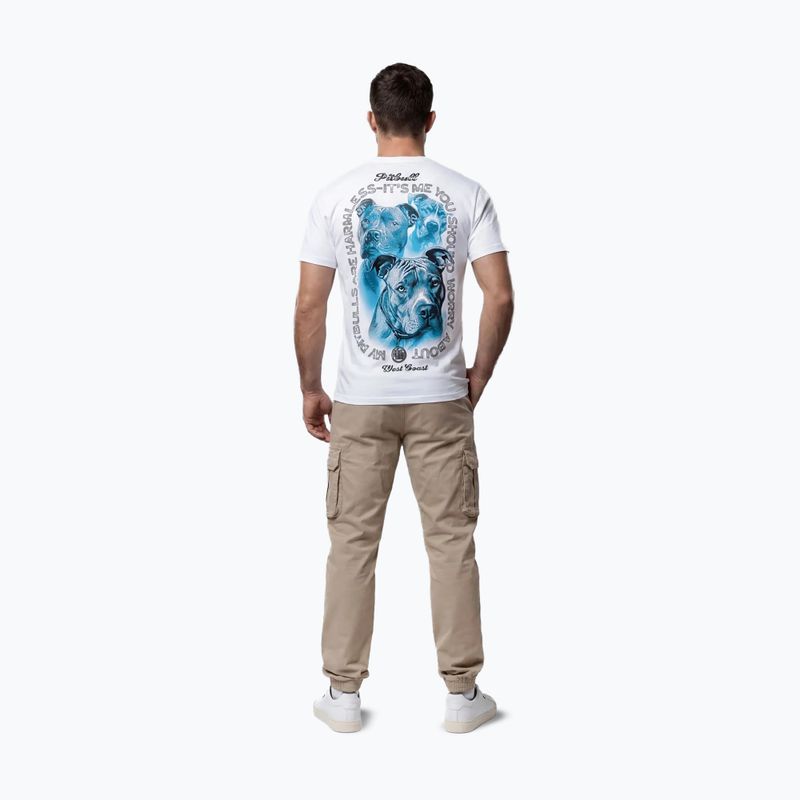 Herren-Shirt Pitbull Protector white 4