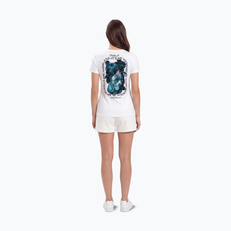 Damen-T-Shirt Pitbull Protector white 4