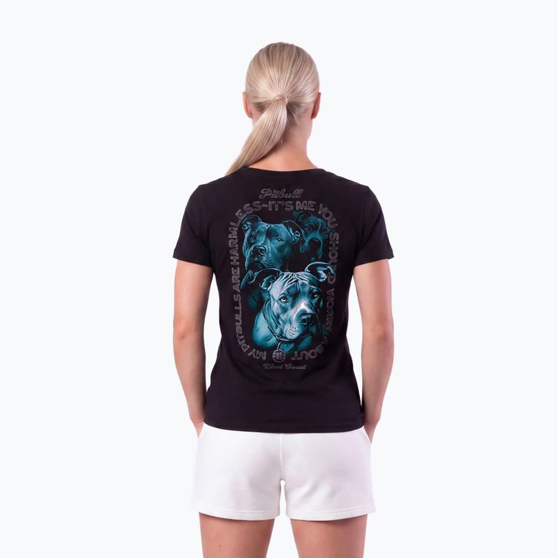 Damen-T-Shirt Pitbull Protector black 3