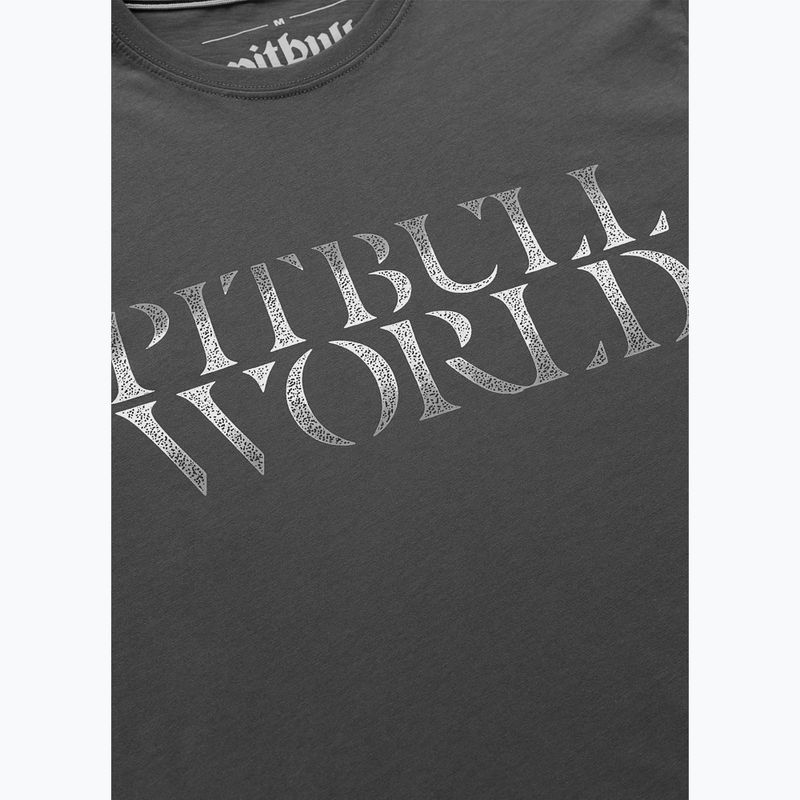 Herren-Shirt Pitbull World graphite 4