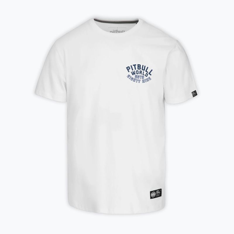 Herren-Shirt Pitbull Guardian Angel white