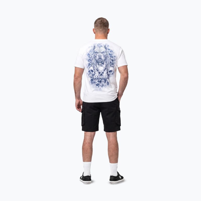 Herren-Shirt Pitbull Guardian Angel white 10