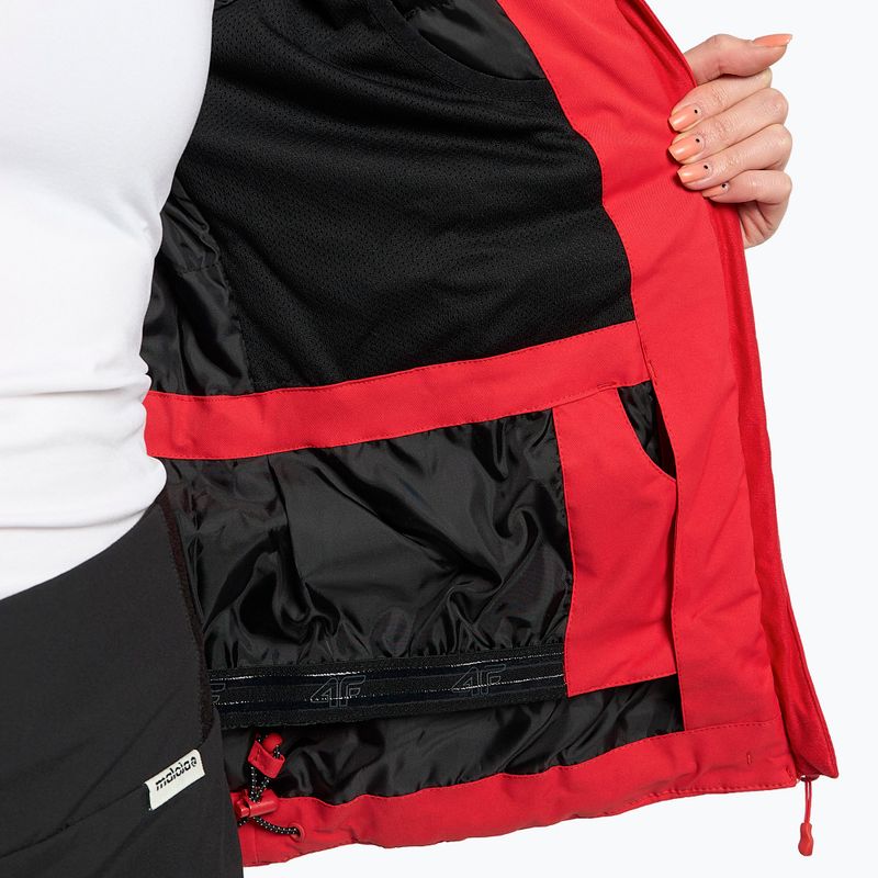 Damen Skijacke 4F rot H4Z21-KUDN003 12
