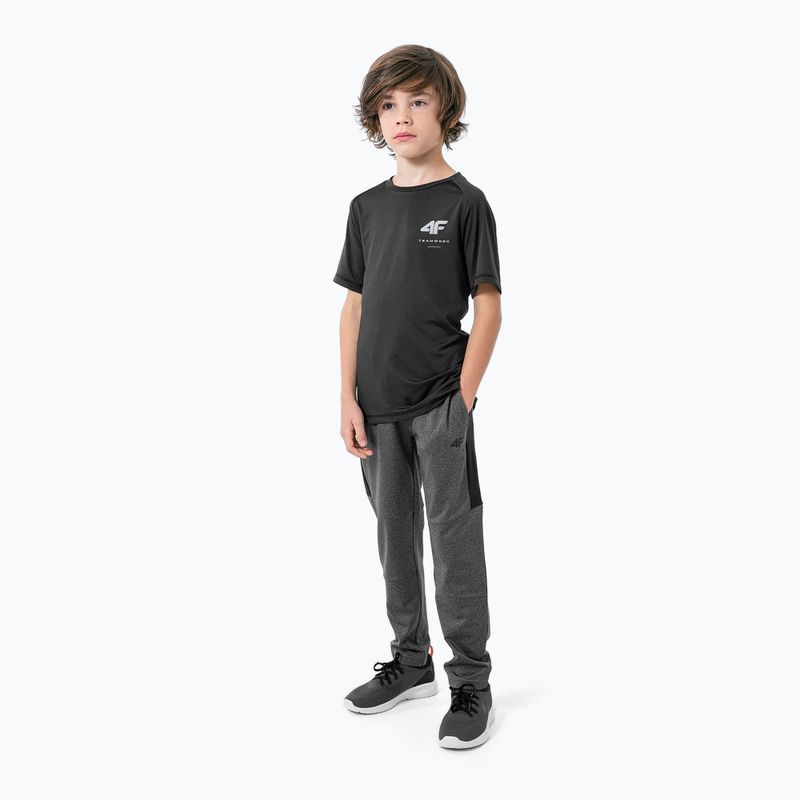 Kinder-Trainingshose 4F HJZ22-JSPMTR001 grau 2