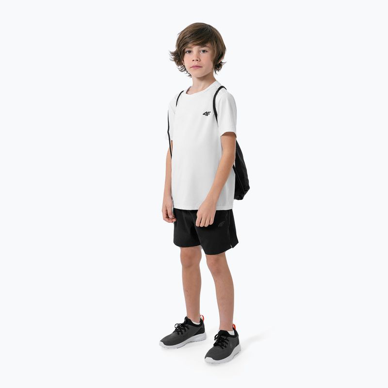 Kinder-Trainingsset 4F HJZ22-JSETRM001 schwarz-weiß 4