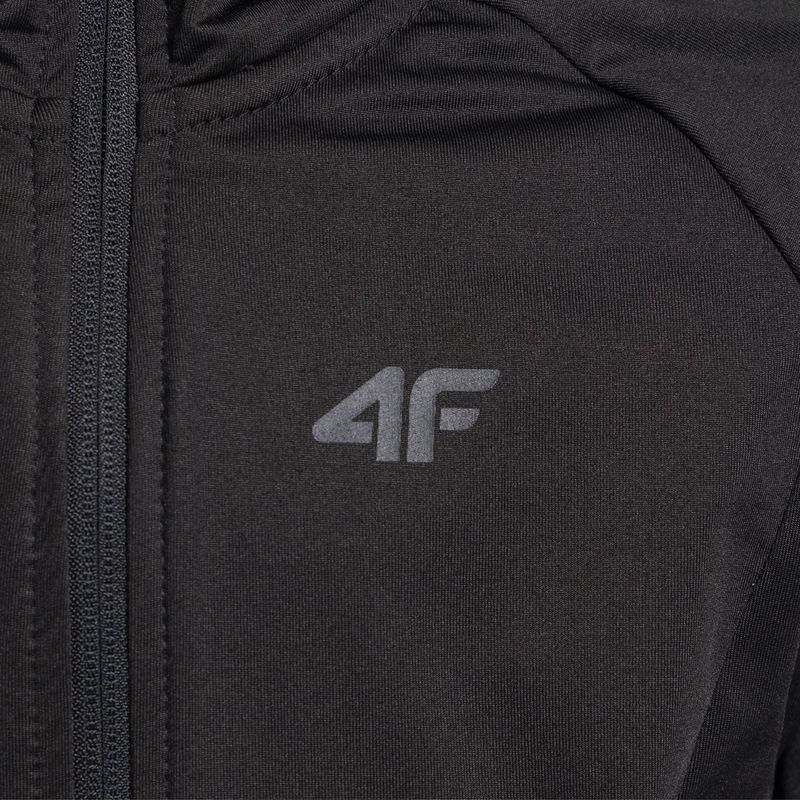 Trainingssweatshirt Kinder 4F schwarz-grün HJZ22-JBLMF1 3