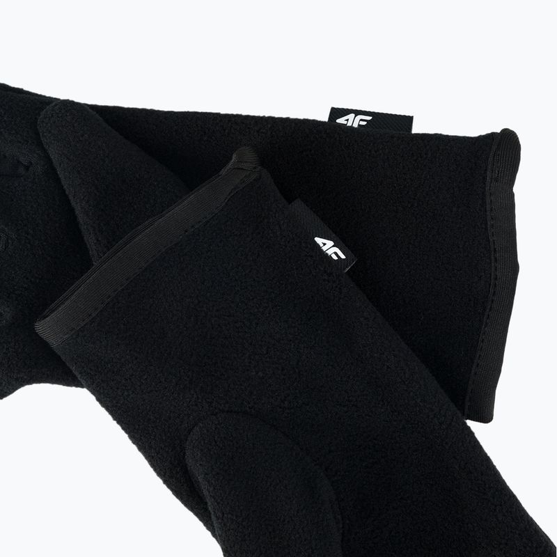 4F-Trekking-Handschuhe REU014 schwarz H4Z22 4