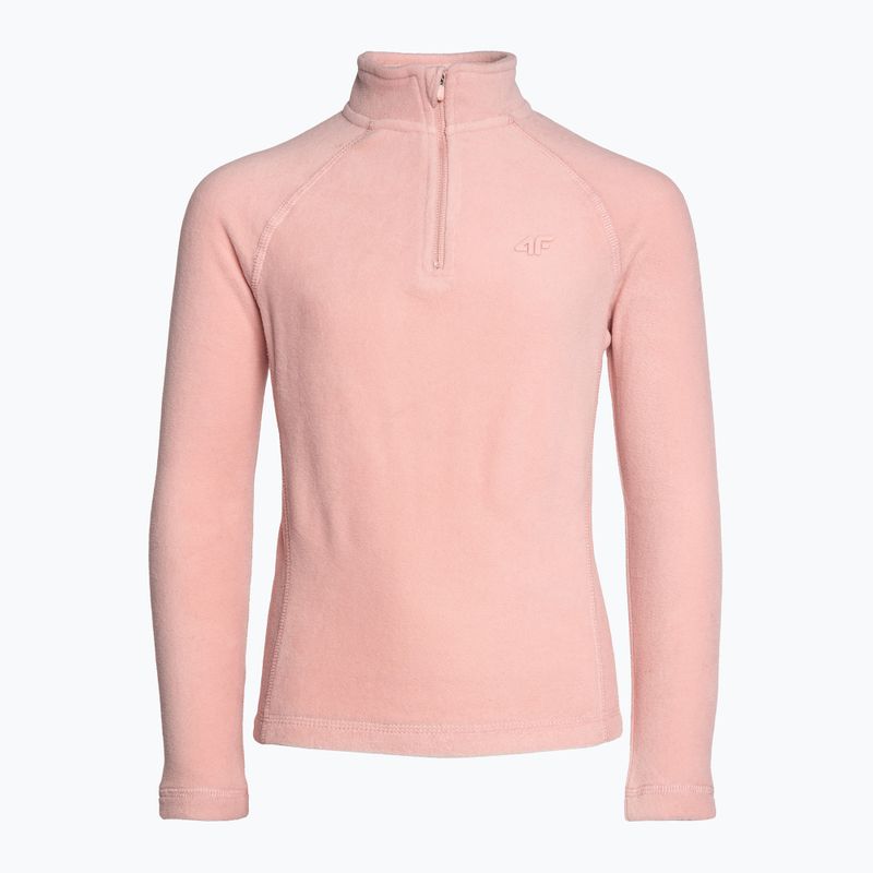 Kinder-Ski-Sweatshirt 4F JBIDP001 Fleece rosa HJZ22-JBIDP001 3