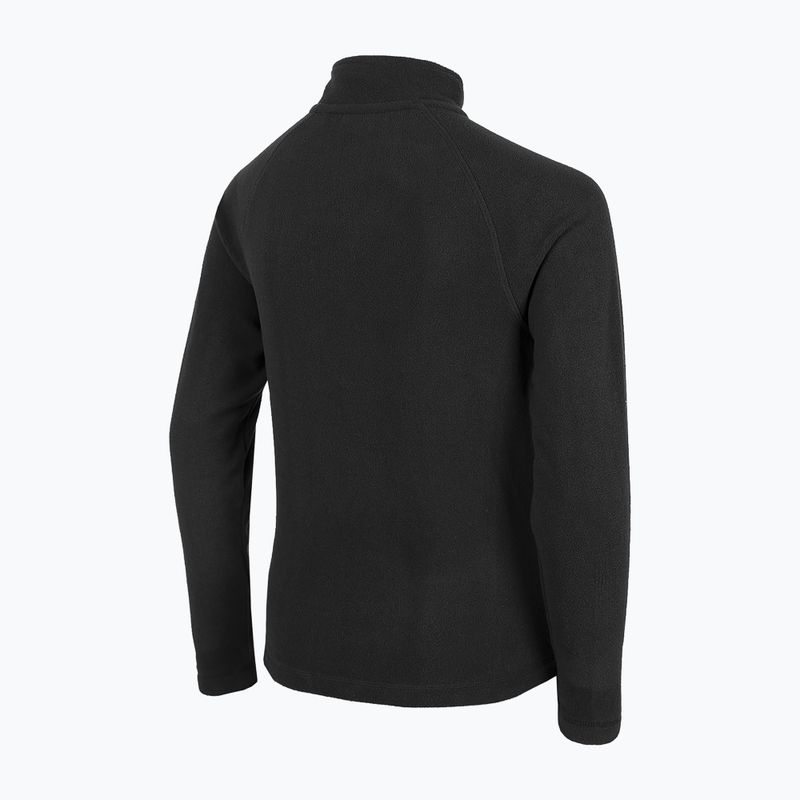 Kinder-Ski-Sweatshirt 4F JBIMP001 Fleece schwarz HJZ22-JBIMP001 4