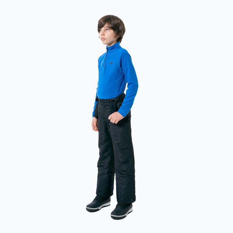 Kinder Ski-Sweatshirt 4F blau HJZ22-JBIMP1 2