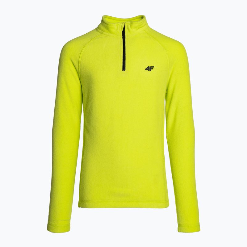 Kinder-Ski-Sweatshirt 4F JBIMP001 Fleece grün HJZ22-JBIMP001 3