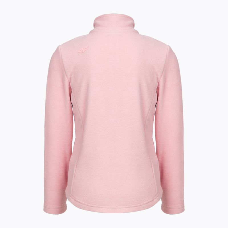 Kinder-Ski-Sweatshirt 4F JPLD001 Fleece rosa HJZ22-JPLD001 2