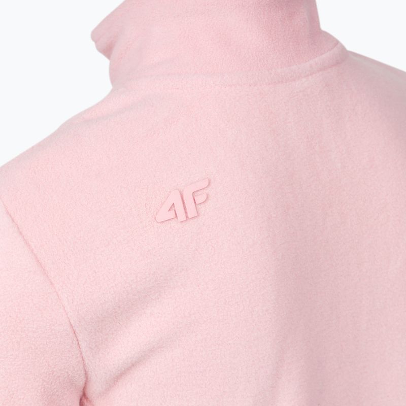 Kinder-Ski-Sweatshirt 4F JPLD001 Fleece rosa HJZ22-JPLD001 3