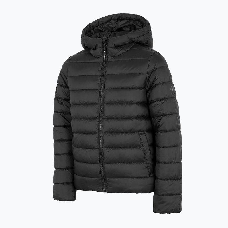 Kinder 4F Daunenjacke schwarz HJZ22-JKUMP001 3