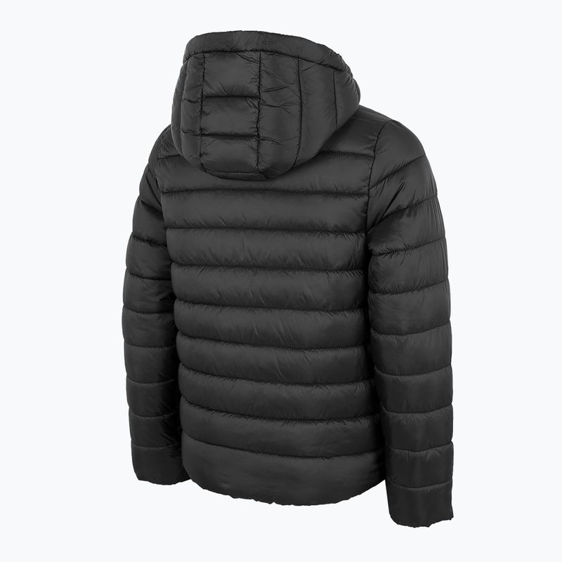 Kinder 4F Daunenjacke schwarz HJZ22-JKUMP001 4